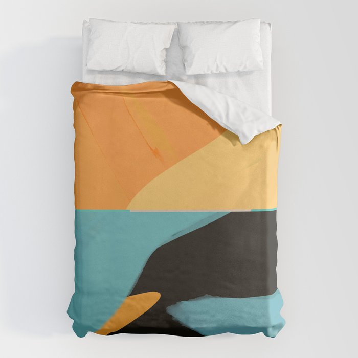 Modern Abstraction 7 Duvet Cover Gallery Image 6