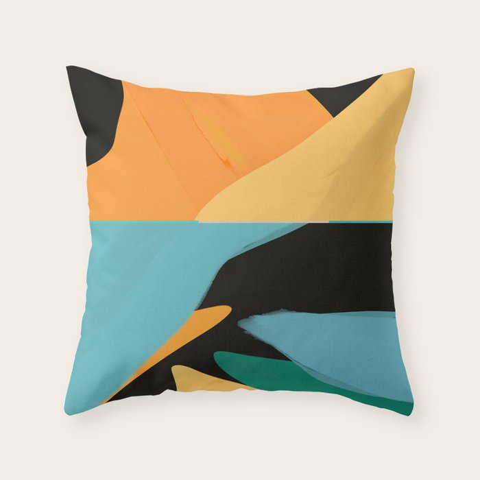 Modern Abstraction 7 Throw Pillow Gallery Image 6