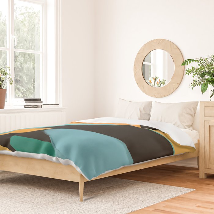 Modern Abstraction 7 Duvet Cover Gallery Image 2