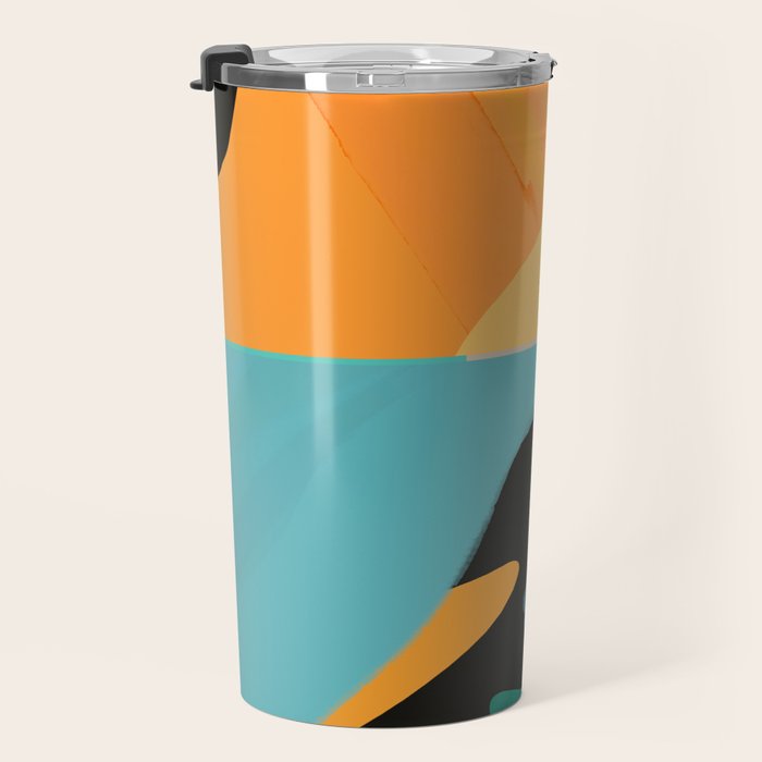 Modern Abstraction 7 Travel Mug Gallery Image 3