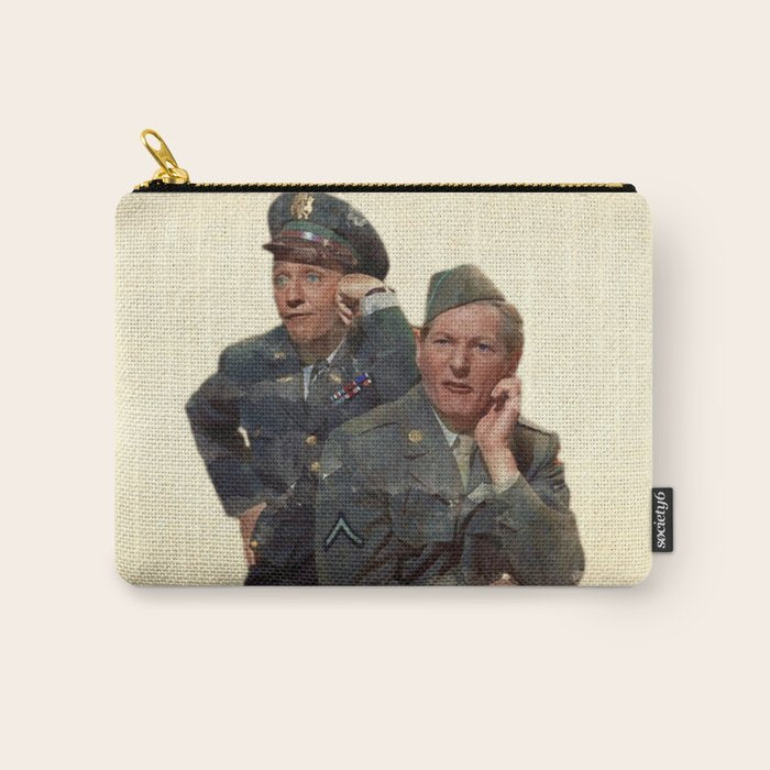 Wallace & Davis (White Christmas) Carry All Pouch Gallery Image 1