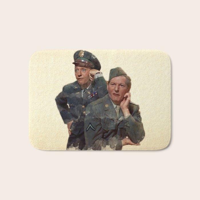 Wallace & Davis (White Christmas) Bath Mat Gallery Image 1