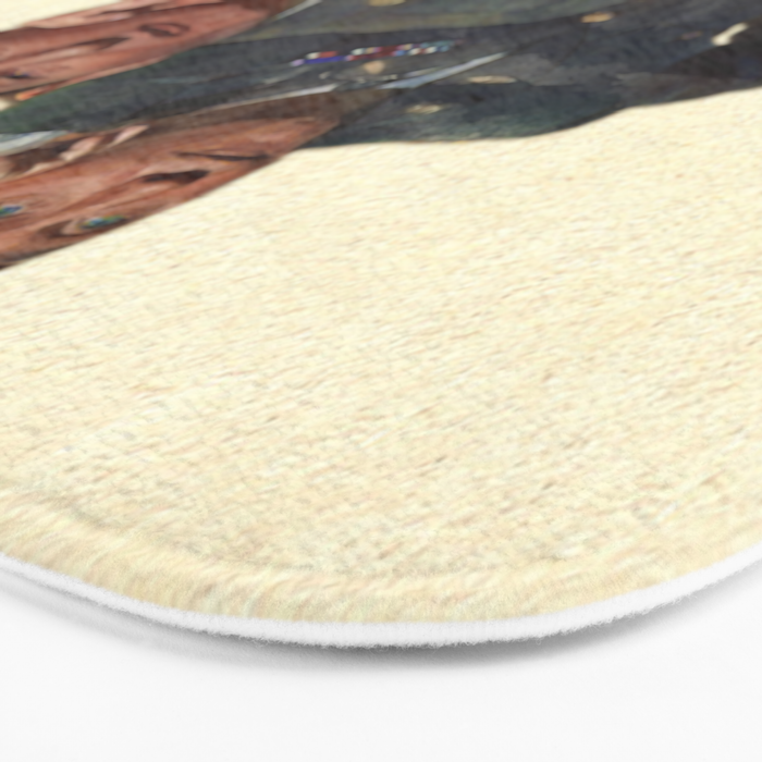 Wallace & Davis (White Christmas) Bath Mat Gallery Image 3