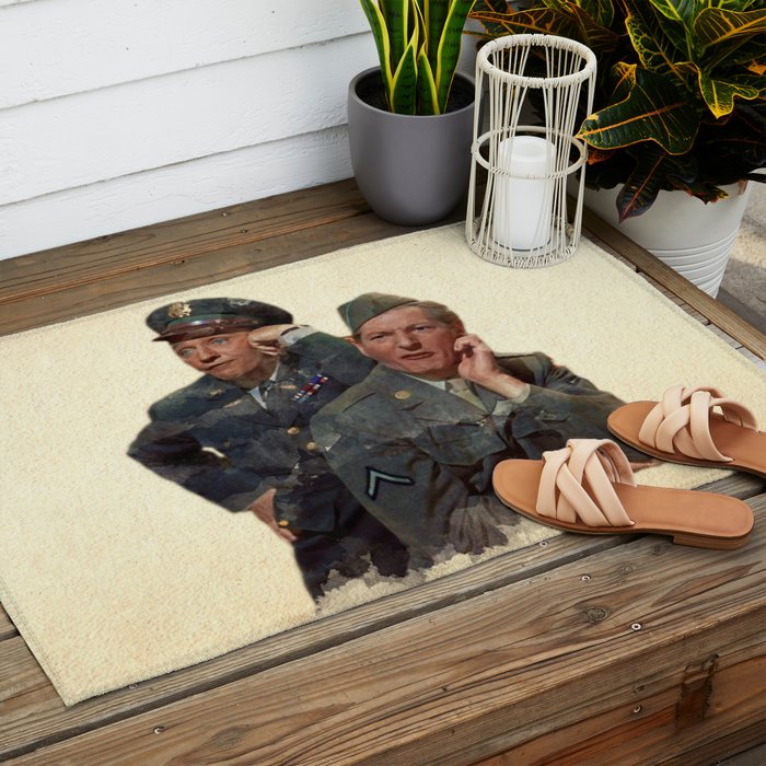 Wallace & Davis (White Christmas) Outdoor Rug Gallery Image 2