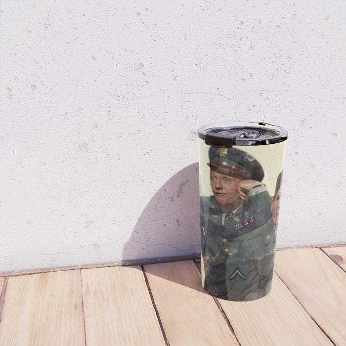 Wallace & Davis (White Christmas) Travel Mug Gallery Image 4