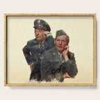 Wallace & Davis (White Christmas) Serving Tray Gallery Image 1