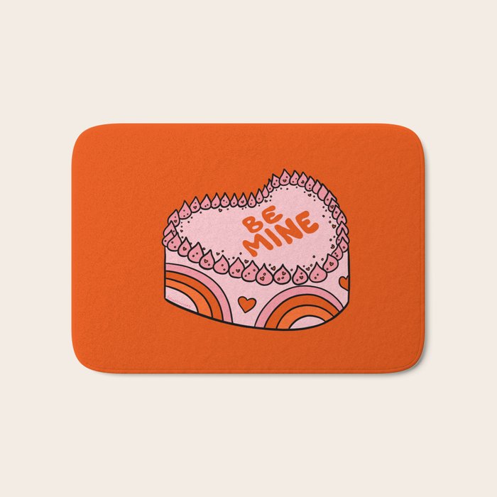 Be Mine Cake Bath Mat Gallery Image 1