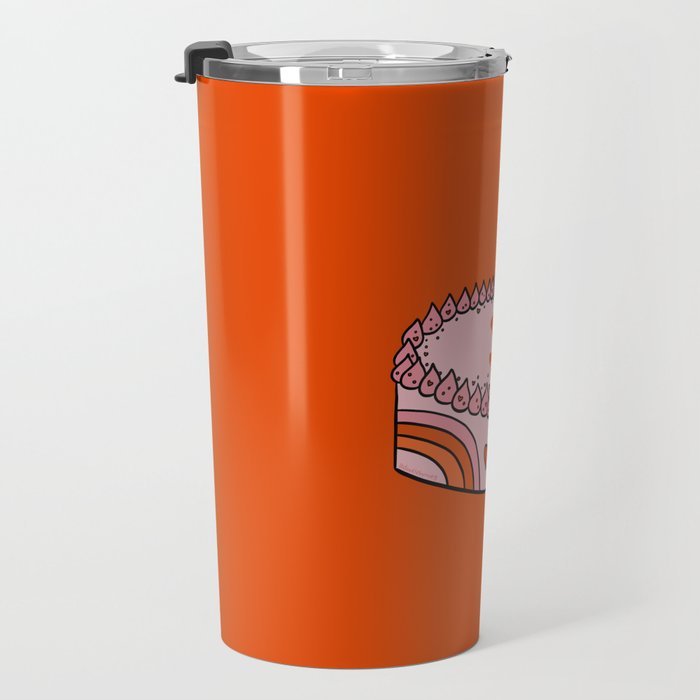 Be Mine Cake Travel Mug Gallery Image 3