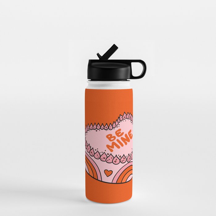 Be Mine Cake Water Bottle Gallery Image 1