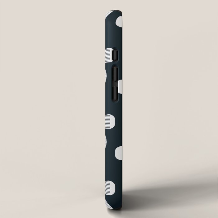 Golf Pattern (Black) iPhone Case Gallery Image 2
