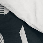 Golf Pattern (Black) Comforter Gallery Image 4
