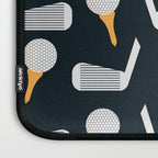 Golf Pattern (Black) Laptop Sleeve Gallery Image 3