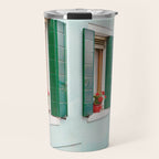 Burano Pastels - Venice Italy Travel Mug Gallery Image 1
