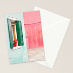 Burano Pastels - Venice Italy Stationery Card Gallery Image 2