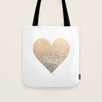 GOLD HEART Tote Bag Gallery Image 1
