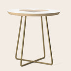 GOLD HEART Side Table Gallery Image 1