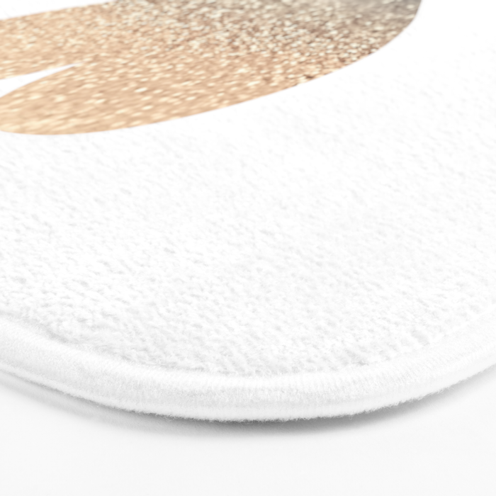 GOLD HEART Bath Mat Gallery Image 3