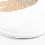GOLD HEART Bath Mat Gallery Image 3