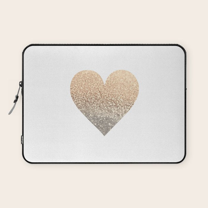 GOLD HEART Laptop Sleeve Gallery Image 1