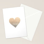 GOLD HEART Stationery Card Gallery Image 2