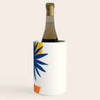 Abstract Tropical Sunset / Mid Century Series Wine Chiller Gallery Image 3