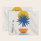 Abstract Tropical Sunset / Mid Century Series Placemat Gallery Image 1