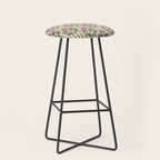 Highland Floral Stripe Stool Gallery Image 1