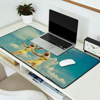 On Evil Beach - Shark Attack Desk Mat Gallery Image 2