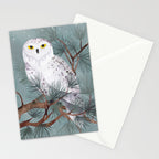 Snowy Stationery Card Gallery Image 2