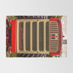 International Grill Red Tractor Front  Rug Gallery Image 2