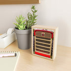 International Grill Red Tractor Front  Mini Art Print Gallery Image 2