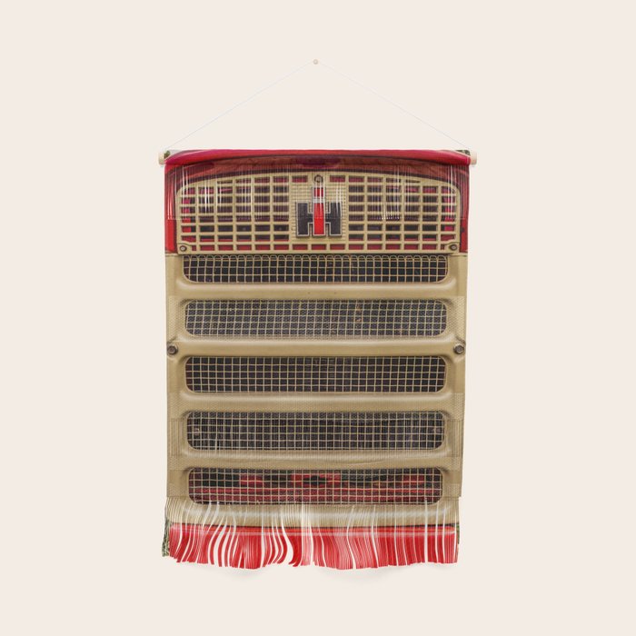 International Grill Red Tractor Front  Wall Hanging Gallery Image 1
