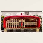 International Grill Red Tractor Front  Desk Mat Gallery Image 3