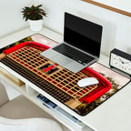 International Grill Red Tractor Front  Desk Mat Gallery Image 2
