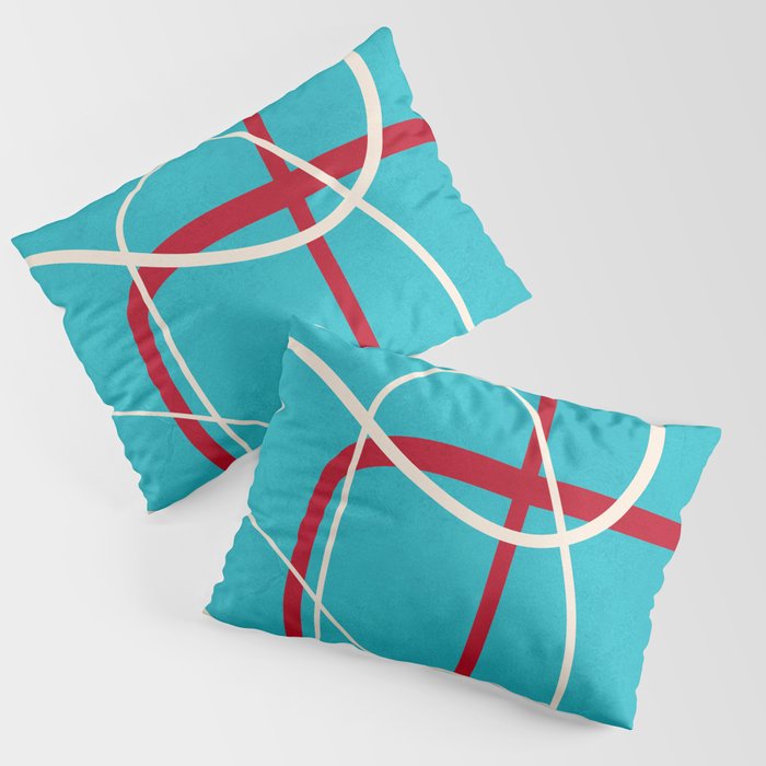 Minimalist Line Art 4 Pillow Sham Gallery Image 1