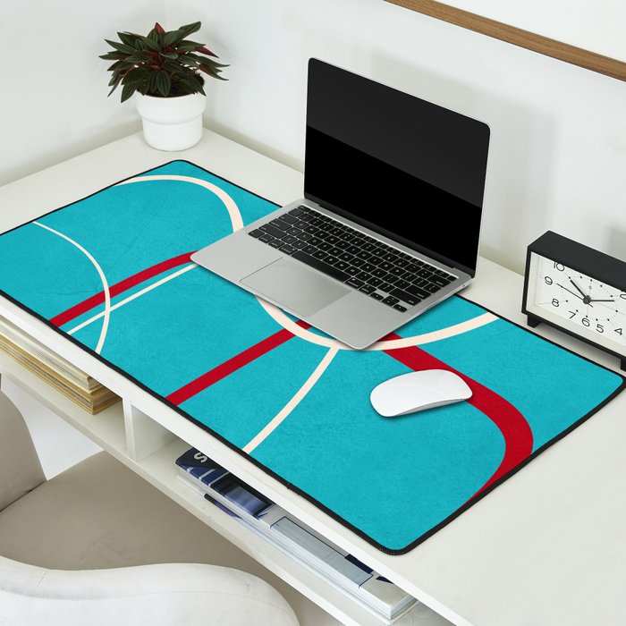 Minimalist Line Art 4 Desk Mat Gallery Image 2