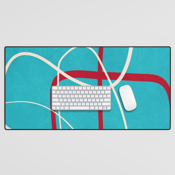 Minimalist Line Art 4 Desk Mat Gallery Image 1