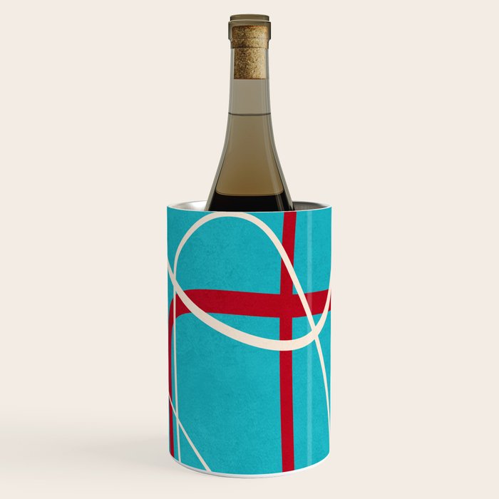Minimalist Line Art 4 Wine Chiller Gallery Image 1