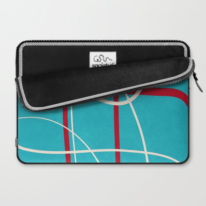 Minimalist Line Art 4 Laptop Sleeve Gallery Image 2