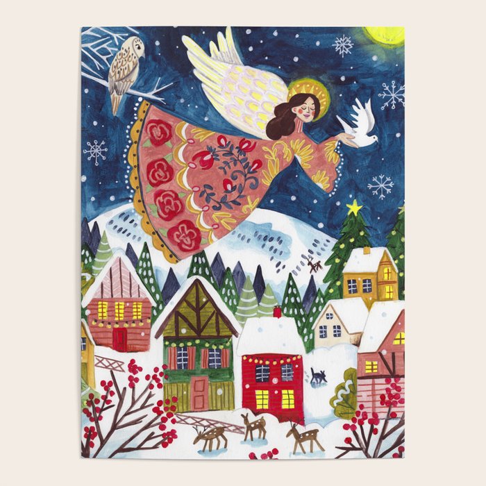 Christmas angel of peace Poster Gallery Image 1