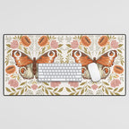 William Morris Inspired Butterfly Desk Mat Gallery Image 1