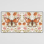 William Morris Inspired Butterfly Desk Mat Gallery Image 3