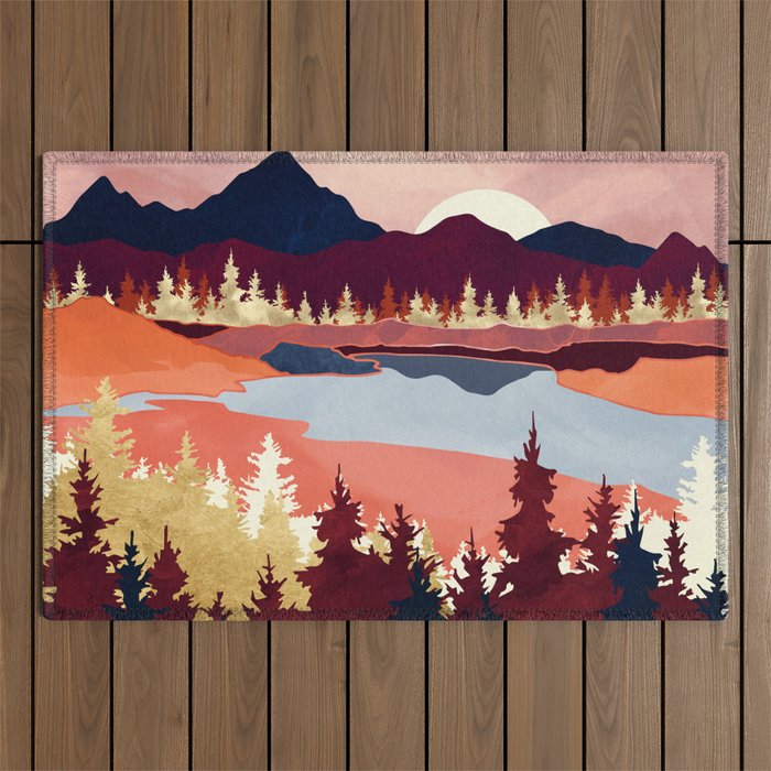 Grapefruit Sky Outdoor Rug Gallery Image 1