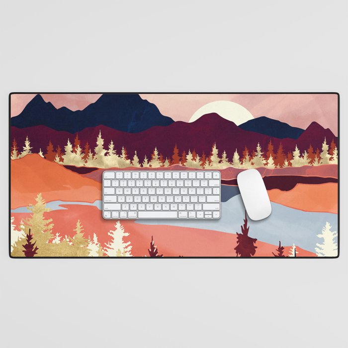 Grapefruit Sky Desk Mat Gallery Image 1