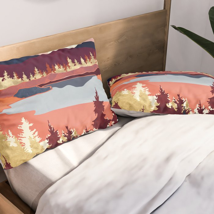 Grapefruit Sky Pillow Sham Gallery Image 2