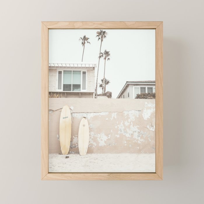 Calfifornian Surfboards Mini Art Print Gallery Image 1