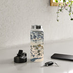Snow Country Antique Japanese Woodblock Print Water Bottle Gallery Image 4