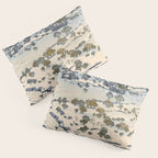 Snow Country Antique Japanese Woodblock Print Pillow Sham Gallery Image 3