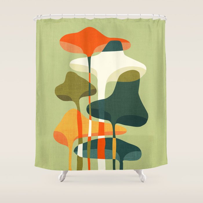 Little mushroom Shower Curtain Gallery Image 1