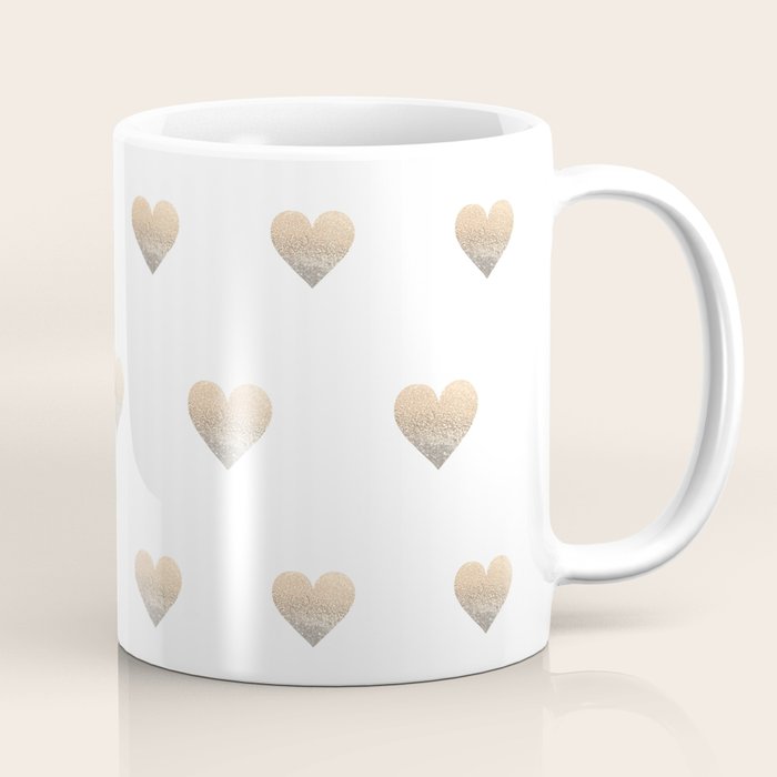 GOLD HEART Coffee Mug Gallery Image 1